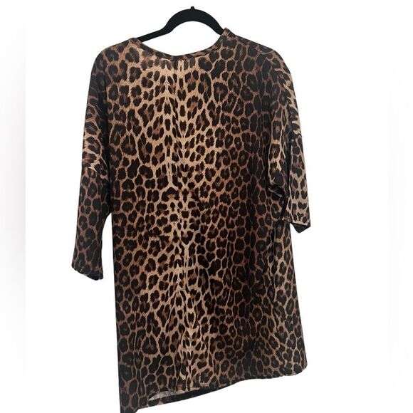 Pretty little thing animal print shift dress - Picture 2 of 3